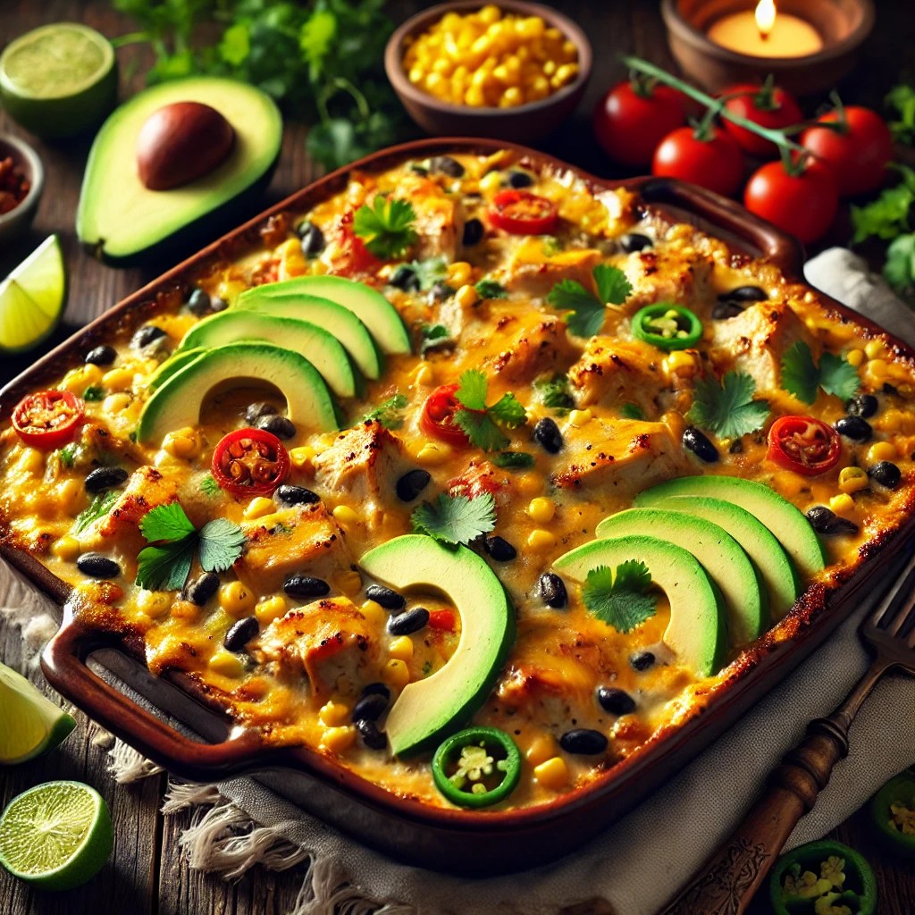 Tequila Lime Chicken&nbsp;Casserole