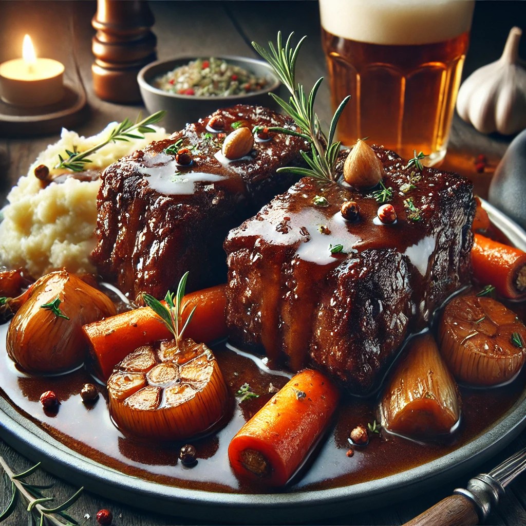 Beer and Wine Braised Short&nbsp;Ribs