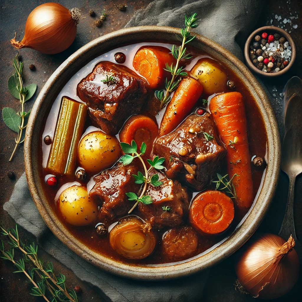 Braised Oxtail Stew