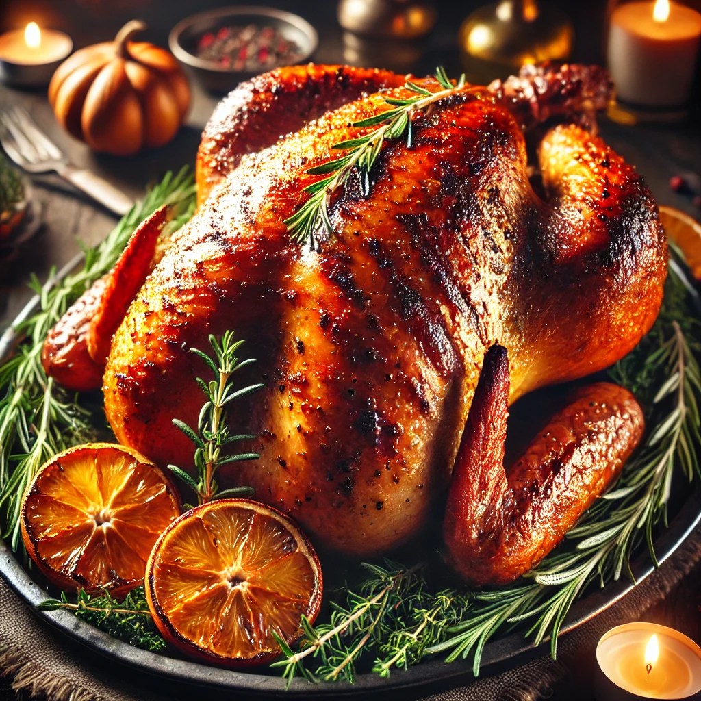 IPA-Brined and Roasted&nbsp;Turkey