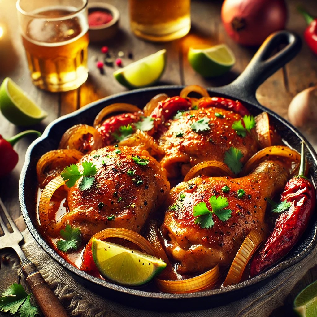 Beer and Tequila Braised Chicken Recipe: Bold Flavors for Every&nbsp;Bite