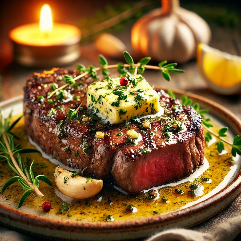 Ultimate Garlic Herb Butter Venison Steak&nbsp;Recipe