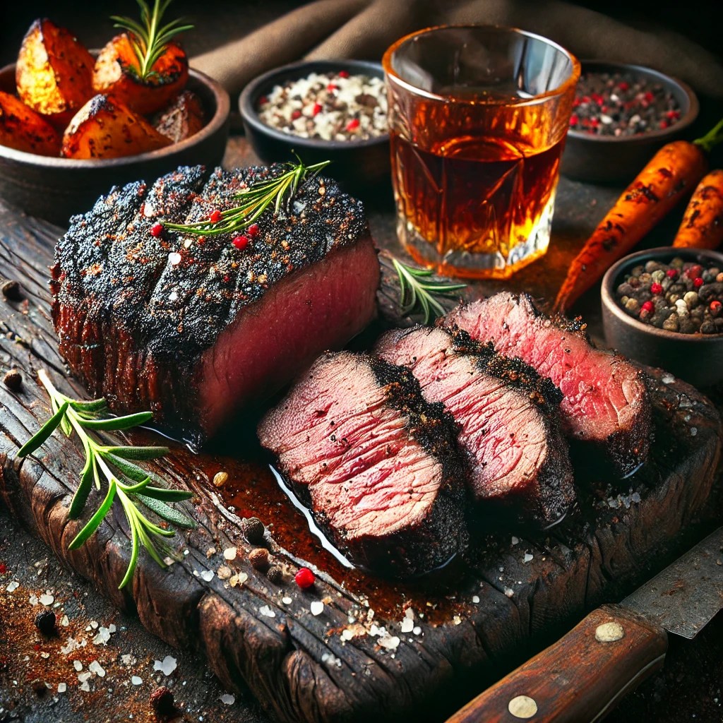 Blackened Venison with Whisky Marinade: A Bold and Flavorful&nbsp;Dish