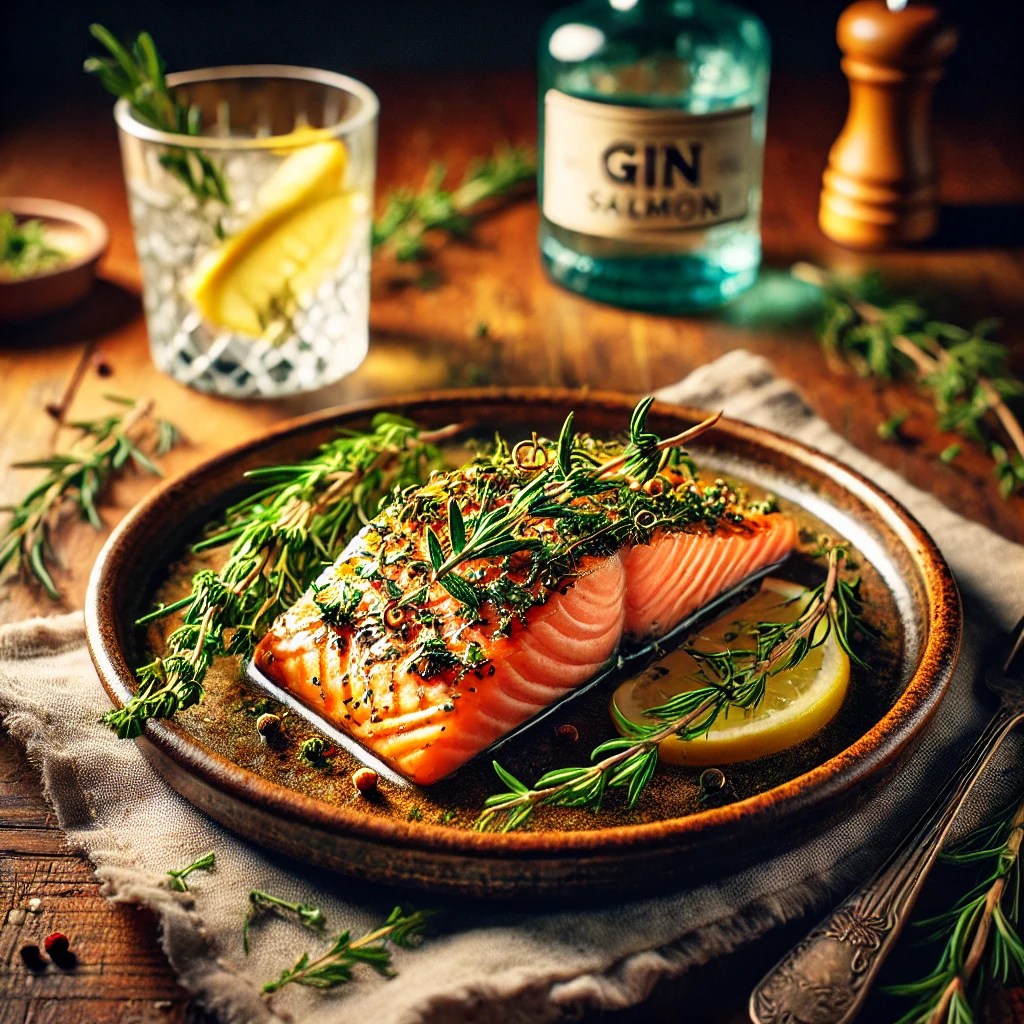 Gin and Herb Marinated Salmon Recipe: A Refreshing Twist on&nbsp;Seafood