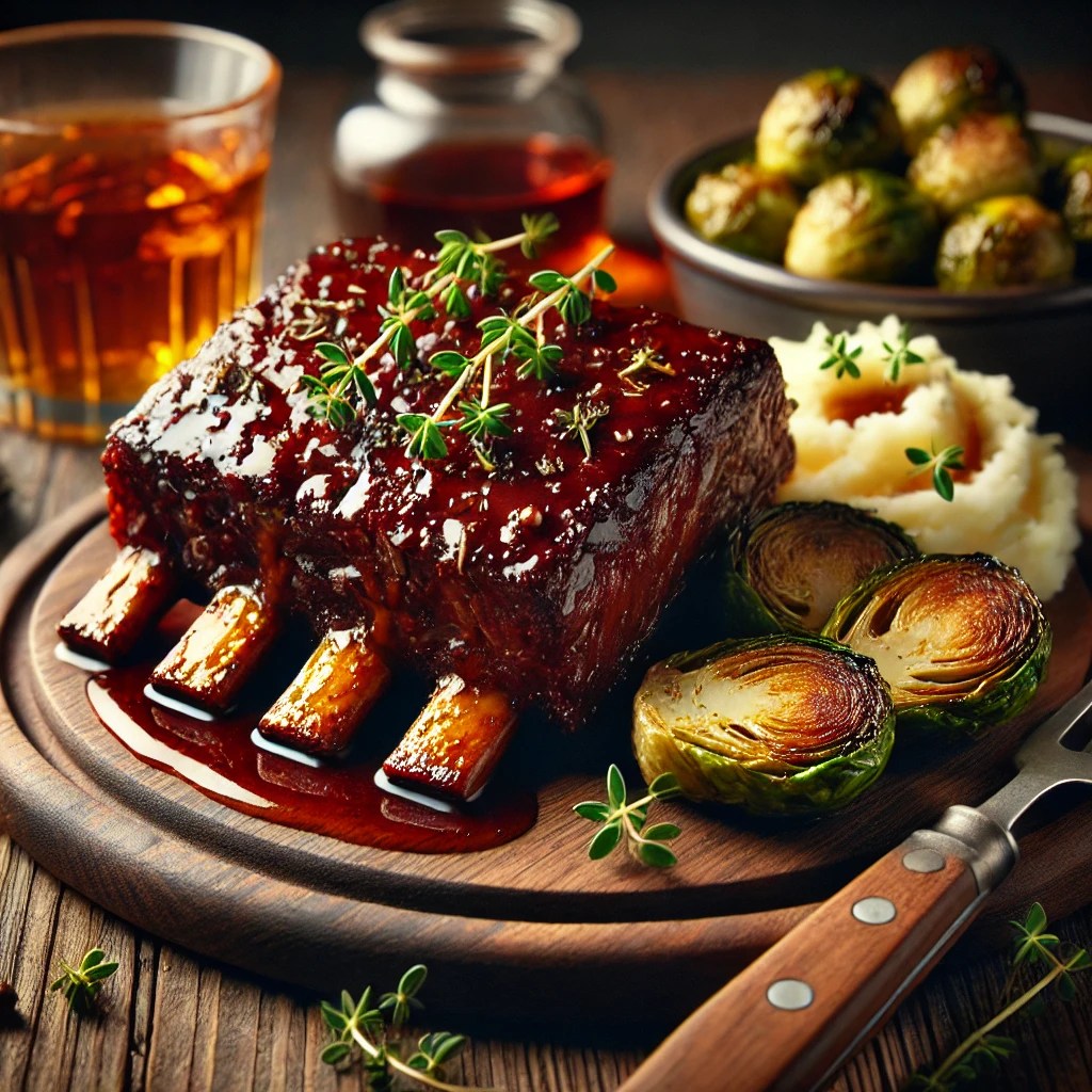 Whiskey-Glazed Beef Short Ribs: A Rich, Flavorful Carnivore&nbsp;Meal