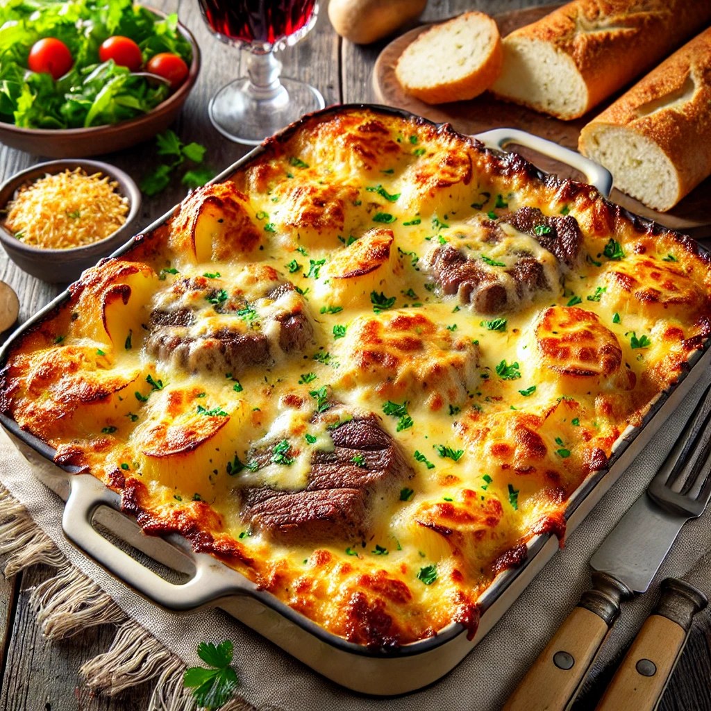 Cheesy Steak Casserole: The Comfort Food You Didn’t Know You&nbsp;Needed
